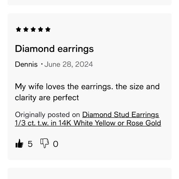Diamond Halo Earrings - Picture 11 of 16